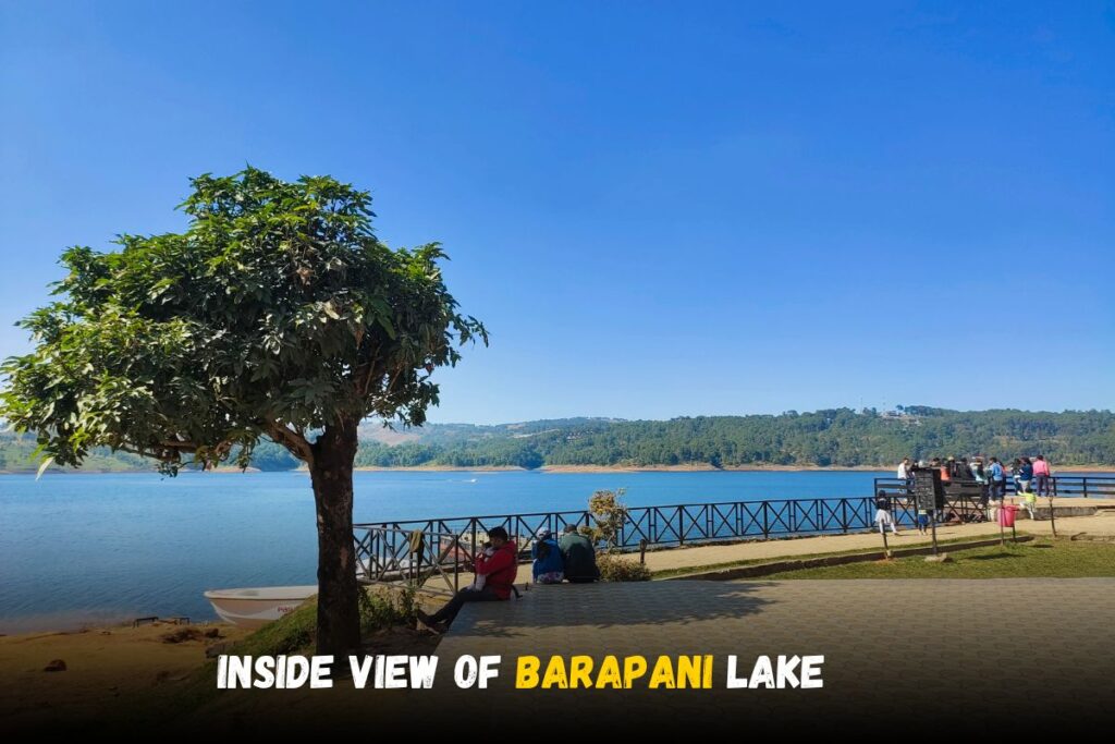 barapani lake view