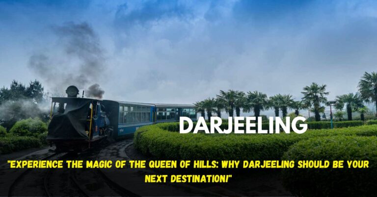 TOURIST PLACES IN DARJEELING