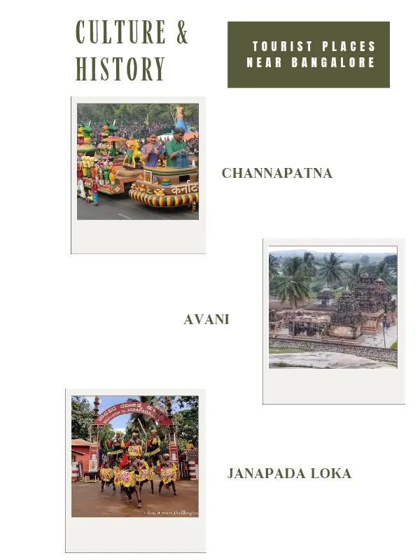 Culture & History tourist places near Bangalore